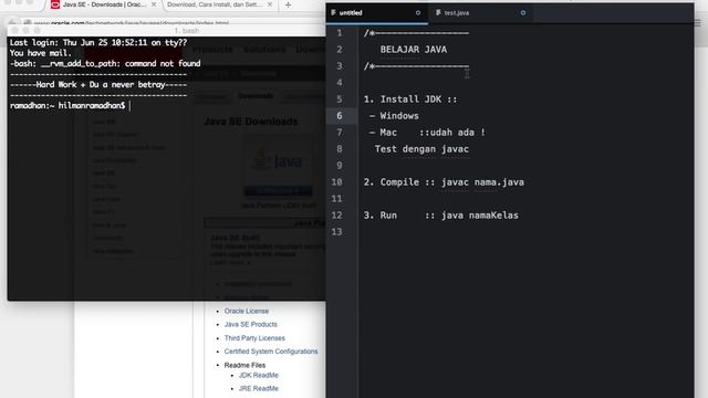 Belajar Java (Intro dan Cara install) смотреть онлайн