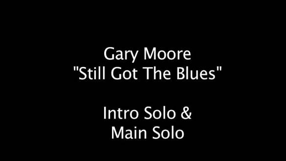 Как играть на гитаре Still Got The Blues - Gary Moore ч.1 Вступление смотреть онлайн