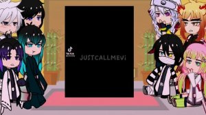 || KNY Hashira react to Raiden Shogun and Scaramouche || Gacha Club || justcallmevi || Part 2/2 ||