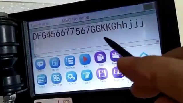 T1 hand jet printer - video manual смотреть онлайн