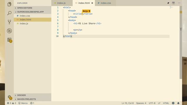 VS Code - ortsunabhängige Zusammenarbeit mit VS Live Share, Remote Pair programming смотреть онлайн