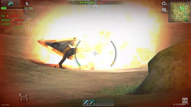 Tank Force - PC Gameplay (1080p60fps) смотреть онлайн