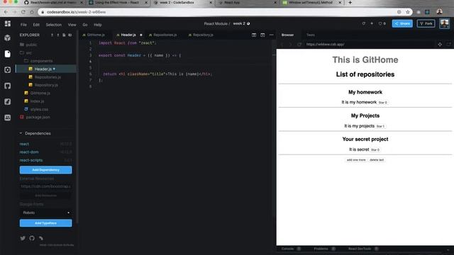 Odense Class01 - React - week 2 - (2/2) смотреть онлайн