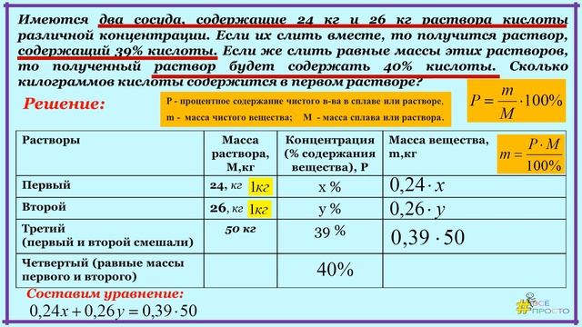 ОГЭ. Часть2. Текстовые задачи. смотреть онлайн