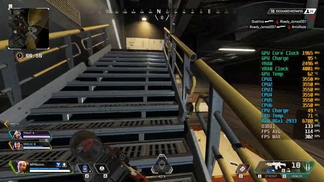 Apex Legends | Ryzen 5 1600 AF - GTX 1650 OC 4G | Framerate 1080P prosettings.net смотреть онлайн