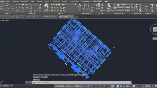 Autocad Projeyi Koordinatlı Hale Çevirmek ve Nokta Dosyası Oluşturmak смотреть онлайн