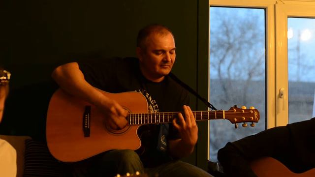 Квартирник56 11.04.2019 - Наутилус Помпилиус "На берегу безымянной реки" - Дмитрий смотреть онлайн