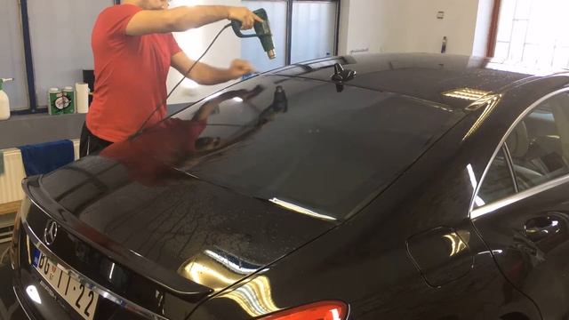 Zatamnjivanje zadnjeg stakla Mercedes CLS смотреть онлайн