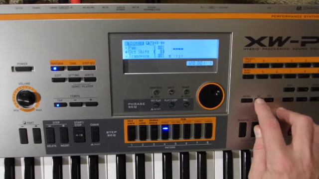 Casio XW-P1 Synth Tutorial & Review #4 - Zone & Effects Settings