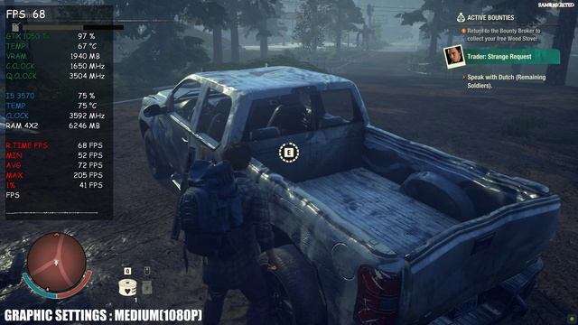 GTX 1050 Ti | I5 3570 | State of Decay 2 | All Settings | 1080p | Gameplay Test | FPS Test смотреть онлайн