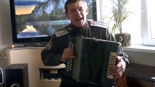 Атаман играет на гормошке песню На горе стоял казак mp4 смотреть онлайн