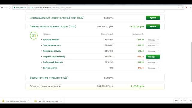 Купил ПИФы Сбербанка (29 день) смотреть онлайн