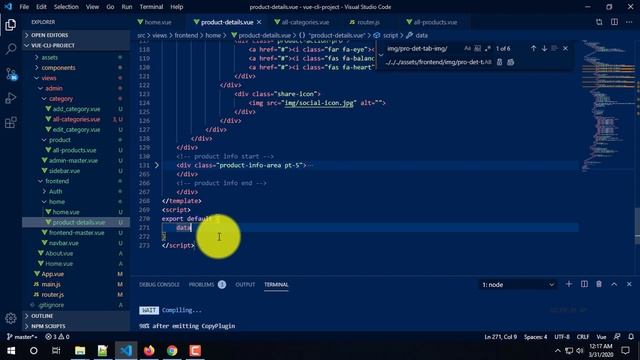 laravel vue js restfull api Ecommerce Bangla frontend 3 part-44 смотреть онлайн