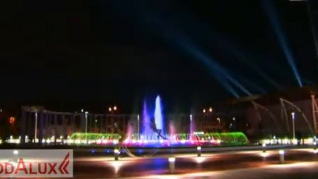 Фонтан со светодиодной подсветкой Fontana смотреть онлайн