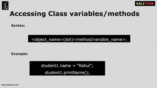 Define Objects in Java | Creating and Assigning values | Core Java Tutorial | Kaliyona | In Kannada смотреть онлайн