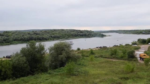 Бывший пляж в Серпухове около станции Ока. 24.07.18 смотреть онлайн