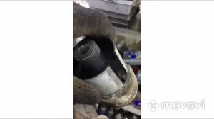 Запрессовка сайлентблоков ,задних H образных рычагов бмв е60