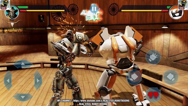 Real Steel Six Shooter STORY MODE - THE SHOWDOWN (The Saloon)(Живая Сталь) смотреть онлайн