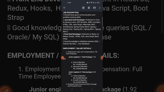 Fresher requirements on java backend, Frontend,Devops.#####786 ########786 смотреть онлайн