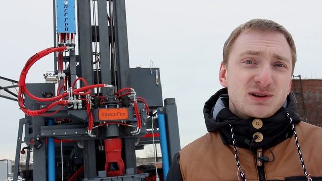 Буровая установка "Вектор ВР-5.520" на базе шасси КАМАЗ смотреть онлайн