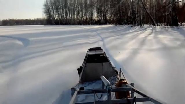 Самодельный мотобуксировщик