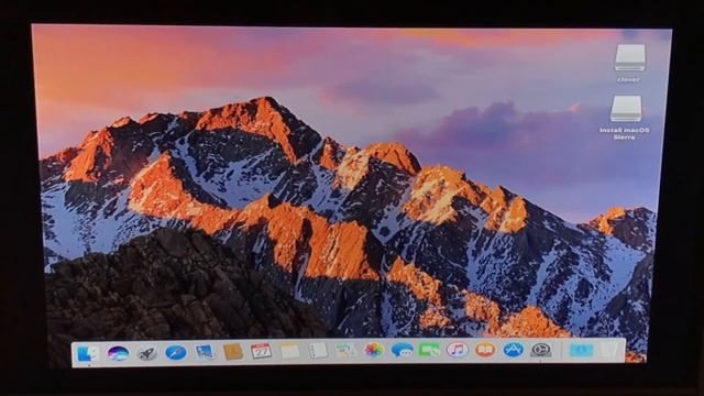 Старый компьютер - Core 2 Duo, без AHCI. Установка MacOS Sierra Hackintosh Clover
