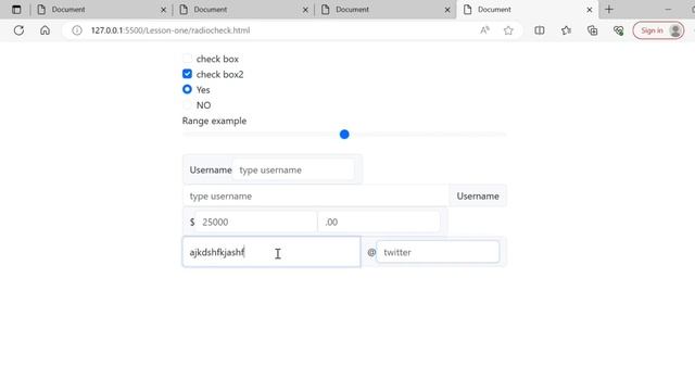 Lesson 23 Bootstrap input group смотреть онлайн