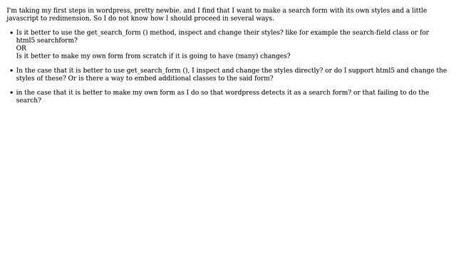 Wordpress: How to make a search form? смотреть онлайн