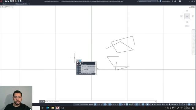 Tutorial AutoCAD Recuperar cinta de herramientas | ribbon | Reiniciar configuración de AutoCAD смотреть онлайн