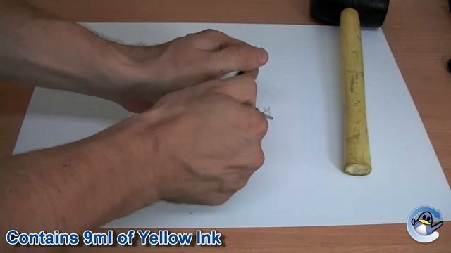 Inside Canon CLI-526Y Yellow Ink Cartridge смотреть онлайн