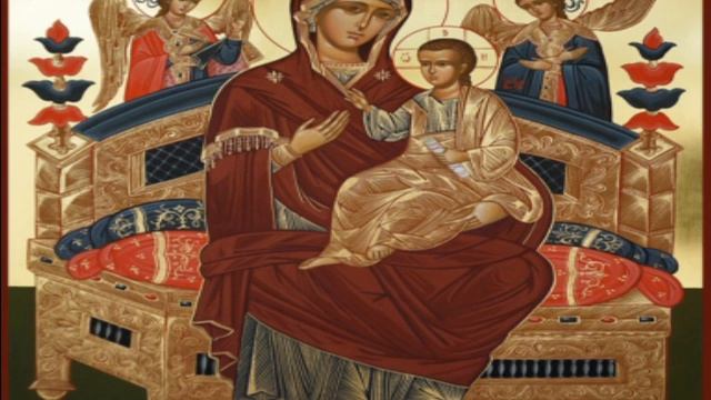 Молитва о здравии к Пресвятой Богородице перед Ея иконой, именуемой "Всецарица" смотреть онлайн