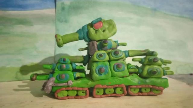 -возвращение кв 44-мультик про танки