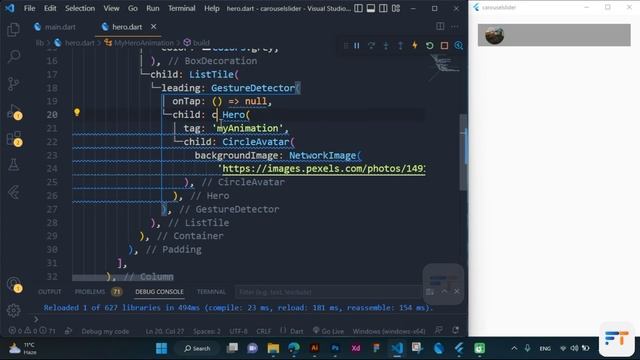 Hero Animation in Flutter смотреть онлайн