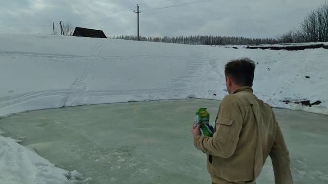 Оживление нового вырытого пруда, подготовка озера к внесению водоросли Хлорелла