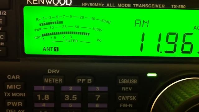 11965 KHz Radio NDR-1 (Germany) Christmas transmittion for ocean ships смотреть онлайн