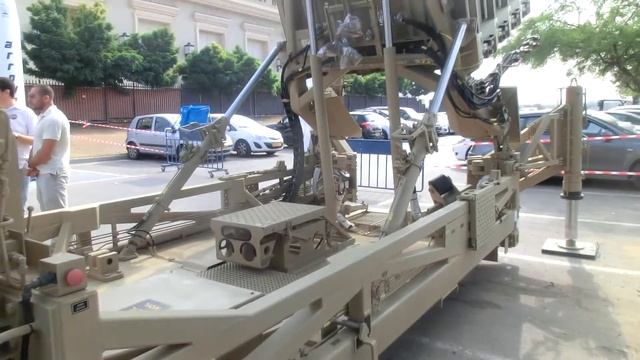 Close look at Rafael Anti Rockets Iron Dome Launcher - Israel BMD Conference 2012 смотреть онлайн