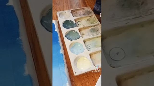 Автор: artistsdiary. Как рисовать облака. Видео из тикток смотреть онлайн