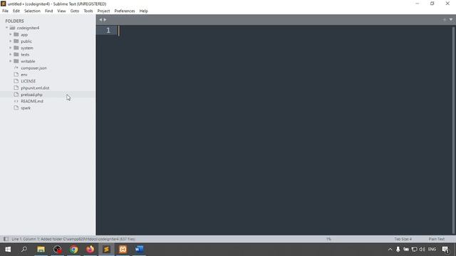 CodeIngiter4 Tutorial 1 - How to Configure Codeigniter4 смотреть онлайн
