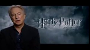 Одно из последних интервью Алана Рикмана