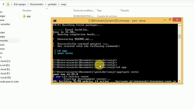 como crear un proyecto vuejs cli y instalar vuetify | how to create a vuejs project install vuetify смотреть онлайн