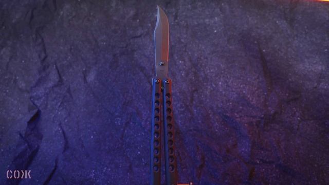 Нож бабочка Atroposknife Kratos Titan. Балисонг премиум класса. Обзор, флиппинг Atropos Kratos