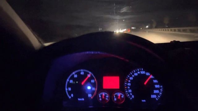 Golf 5 1.4 FSI Acceleration 0-160