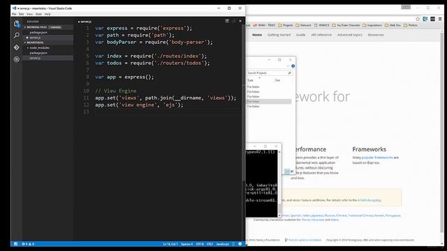 026 Node js Express Server Setup смотреть онлайн