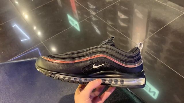Nike air max 97 Black/Picante Red/Metallic Silver/Wolf Grey смотреть онлайн