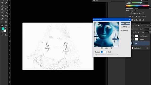 EFFECT PHOTO PENCIL BRUSH PHOTOSHOP CS6 смотреть онлайн