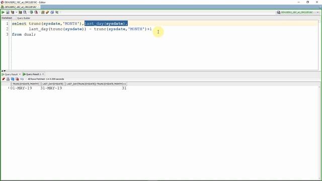 Oracle SQL Practical question SQL to Find number of saturday and sunday смотреть онлайн