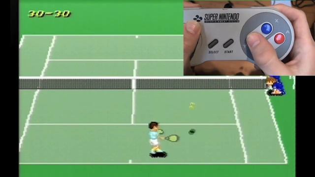 Review A Great Game Day - Super Tennis [SNES] смотреть онлайн