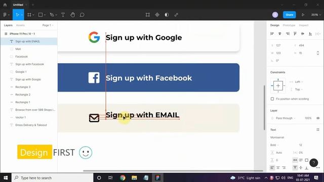 Shopping Sign Up Design in Figma | Shopping sign up App design in Figma | Mobile App Design in Figm смотреть онлайн