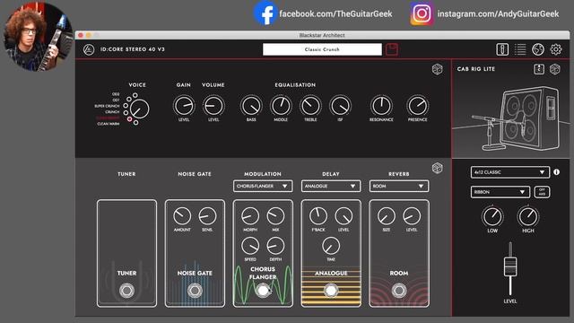 Blackstar ID Core V3 Guide - Pt 1 How to use Architect software & Cab Rig Lite смотреть онлайн
