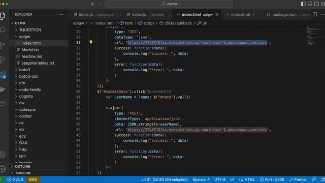 #9 Secure API với CORS | Amazon HTTP API Course смотреть онлайн